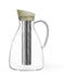 Viva Scandinavia - Hydratatie Infusion Karaf voor Icetea - Incl Filter - 2,4 l - Khaki