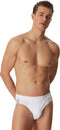 Schiesser 3-pack - Heren Rio slip 95/5 - Biologisch katoen - Hoog opgesneden - Wit (3-pack)