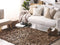 MUT - Shaggy vloerkleed - Beige - 160 x 230 cm - Leer
