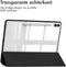 imoshion Tablet Hoes - Geschikt voor Samsung Galaxy Tab S9 11.0 inch Plus / Galaxy Tab S9 11.0 inch FE Plus / Galaxy Tab S10 Plus - Trifold Hardcase Bookcase - Zwart