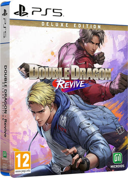 Microids Double Dragon Revive - Deluxe Edition - PS5 - Steelbook Artbook Poster