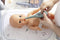 Smoby Baby Care Zorgcentrum - Dokter - Inclusief accessoires - Groen Roze Blauw Grijs