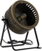 Tafellamp industrieel - Bureaulamp - Industriele lamp brons
