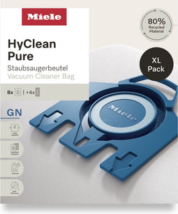 Miele GN HyClean Pure XL - Stofzuigerzakken - 99,99% fijnstoffilter - (8 stuks)