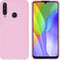 iMoshion Hoesje Geschikt voor Huawei Y6p Hoesje Siliconen - iMoshion Color Backcover - Roze