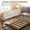 Coast Bedhek - Opvouwbaar - Verstelbaar - U-frame - Wit