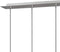 TRIO MARLEY - Hanglamp - 4 lichtpunten - Nikkel mat - 75cm breed (excl. 4x GU10 35W)