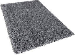 CIDE - Shaggy vloerkleed - Zwart/Wit - 160 x 230 cm - Polyester