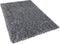 CIDE - Shaggy vloerkleed - Zwart/Wit - 160 x 230 cm - Polyester