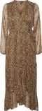 Vero Moda VMLINNEA - Wikkeljurk lange mouw V-hals - M