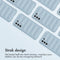 imoshion Hoesje - Geschikt voor Samsung Galaxy S21 FE - EasyGrip Backcover - Lichtblauw