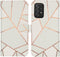 iMoshion Hoesje Geschikt voor Samsung Galaxy A52 (4G) / A52s / A52 (5G) Hoesje Met Pasjeshouder - iMoshion Design Softcase Bookcase - Meerkleurig / White Graphic