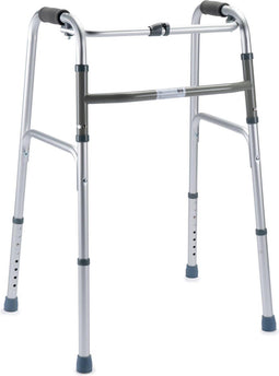 Opvouwbaar looprek luxe - zilver