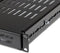Startech.com Vaste Plank - Serverrack - Verstelbare Diepte - Zwart