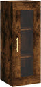vidaXL - Hangkast - 34,5x34x90 - cm - gerookt - eikenkleurig