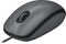 Logitech M100 - Bedrade Muis - USB - Optische Tracking - Zwart
