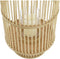 Kaarshouder DKD Home Decor Kristal Bamboe (26 x 26 x 69 cm)