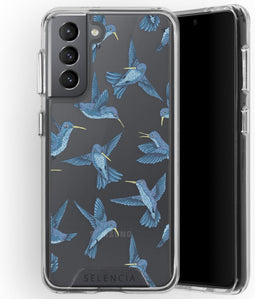 Selencia Hoesje Geschikt voor Samsung Galaxy S21 Hoesje - Selencia Zarya Fashion Extra Beschermende Backcover - transparant