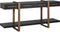 Richmond Dressoir Cambon 3-Laden Dark Coffee