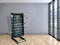 Cougar Scorpion Kick Voetbaltafel Opklapbaar in Zwart - Tafelvoetbal tafel incl. 2 ballen en scoreteller - Indoor voetbal tafel van 126x61x80cm