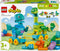 LEGO® DUPLO® Stad - 3-in-1 Dinosaurussen op Wielen - 108 onderdelen