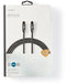 Nedis CATB25000GY30 - Optische audiokabel - 300cm - Grijs