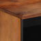vidaXL - Nachtkastje - 40x33x46 - cm - Massief - Mango - Hout