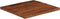 vidaXL - Tafelblad - vierkant - 70x70x2,5 - cm - massief - gerecycled - hout