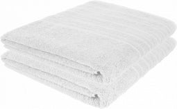 Pure4u Luxe Hotel Handdoek - Wit -2 stuks - 100x150cm - 550 g/m2