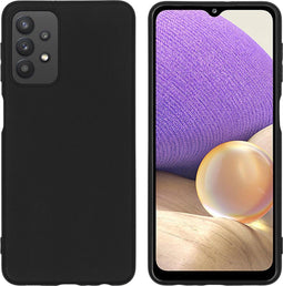 iMoshion Hoesje Geschikt voor Samsung Galaxy A32 (5G) Hoesje Siliconen - iMoshion Color Backcover - Zwart
