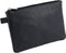 Alassio opbergetui - leer - zwart - 23 x 16 - JU-42233