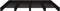 vidaXL - Palletbed - massief - grenenhout - zwart - 135x190 - cm