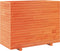 vidaXL - Plantenbak - 90x40x72,5 - cm - massief - grenenhout - wasbruin