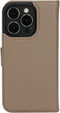 Mobiparts Leather 2 in 1 Wallet Case - Apple iPhone 15 Pro - Luxe leder - Taupe