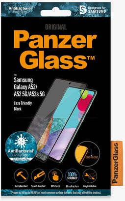 PanzerGlass 7253 - Screenprotector - Edge to Edge - Zwart
