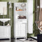 SoBuy - Badkamer Hoge Kast - 56 x 30 x 165cm - Wit