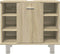 vidaXL - Badkamerkast - 60x32x53,5 - cm - spaanplaat - sonoma - eikenkleurig