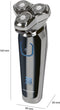 ProfiCare HR 3023 - Roterend scheerapparaat - Waterdicht - Chroom