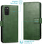 iMoshion Hoesje Geschikt voor Samsung Galaxy A02s Hoesje Met Pasjeshouder - iMoshion Luxe Bookcase - Groen