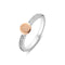 Ti Sento Ring - Verguld - Zilveren ring met zirkonia - Zilverkleurig