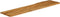 vidaXL - Tafelblad - met - natuurlijke - rand - 160x40x2,5 - cm - massief - mangohout
