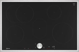 Neff T58STF1L0 kookplaat Zwart Ingebouwd 80 cm Inductiekookplaat zones 5 zone(s)