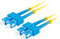 Lanberg FO-SUSU-SD11-0020-YE - Slang G657A1 - Duplex - Geel - 2 m
