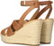 UGG Careena - Dames Sandalen met Sleehak 9,5 cm - Bruin - Maat 40