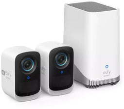 eufy eufyCam 3C - Beveiligingscamera - 4K resolutie met nachtzicht - (set van 2 stuks)