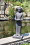 Stone-Lite Deco Tuinbeeld Boeddha black 735