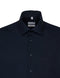 44 Navy-165 Seidensticker Business Shirt RF Spread Kent Patch12 - donkerblauw
