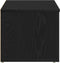 vidaXL - TV-meubel - Zwart - Eiken - 80x34x30 - cm - Gefabriceerd - Hout