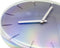 nXt - Wandklok - 20 cm - Plastic - Grijs - 'Sweet'