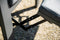 Garden Impressions Captain relax tuinstoel met voetensteun - aluminium - donker grijs/licht grijs
